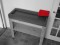 Wasbak Flevoland 100A grijs | op steigerhouten meubel
